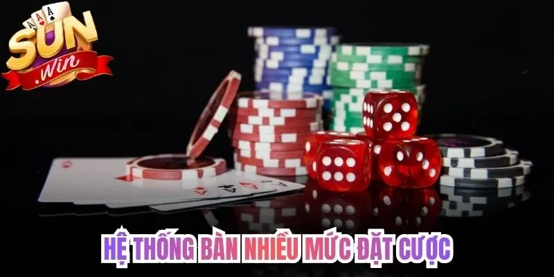Hệ thống bàn nhiều mức đặt cược