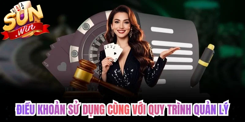 Điều khoản sử dụng cùng với quy trình quản lý
