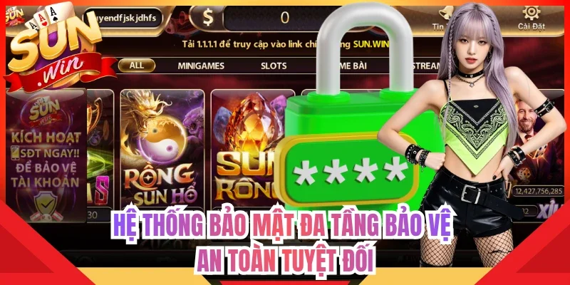 Hệ thống bảo mật đa tầng bảo vệ an toàn tuyệt đối thông tin bet thủ