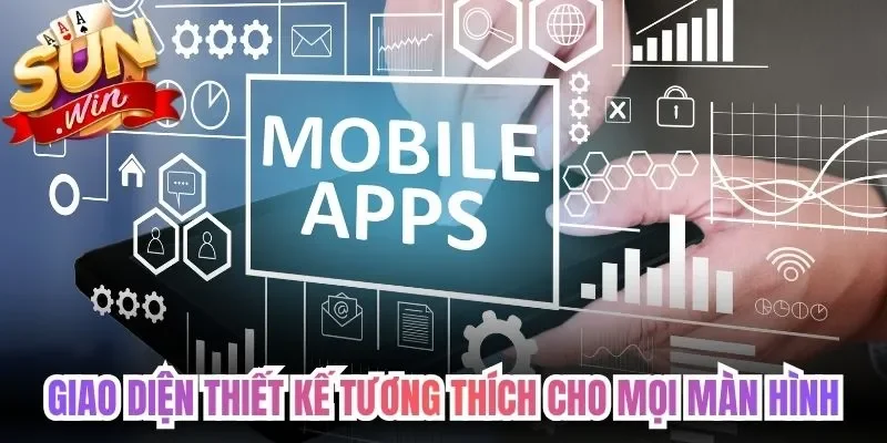 Giao diện app thiết kế tương thích cho mọi màn hình
